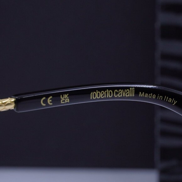 Roberto Cavalli SRC008V 400P Aviator Sunglasses – Yellow Gold/Grey Polarized - Picture 6 of 10